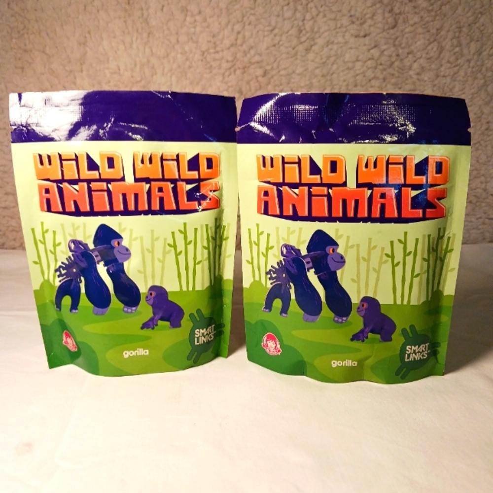 Wendy's 2019 Kids Meal Wild Wild Animals - Gorilla Toy